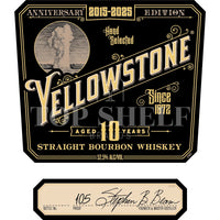 Buy Yellowstone 10th Anniversary Edition Bourbon Online -Craft City