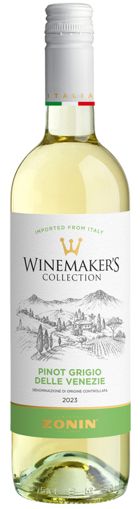 Buy Zonin Winemakers Collection Pinot Grigio 750ML Online -Craft City