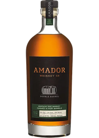 Amador Whiskey Co. Rye Whiskey Double Barrel Port Barrel Finished 92 750ML