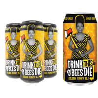 Duck Foot Drink This or the Bees Die Honey Ale 4PK