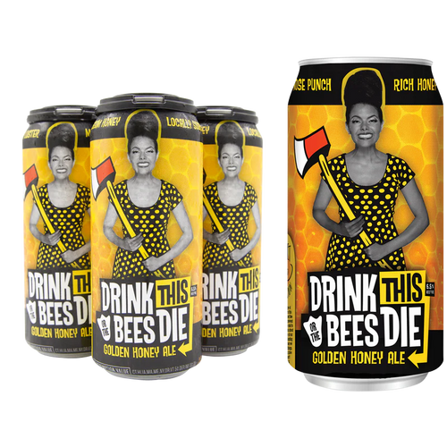 Duck Foot Drink This or the Bees Die Honey Ale 4PK