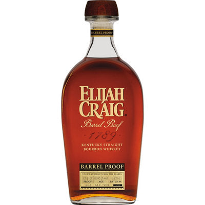 Elijah Craig Straight Bourbon Barrel Proof 10 Yr 118.2 750ML