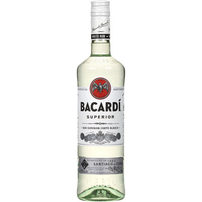 Bacardi Light Rum Superior 80 750ML