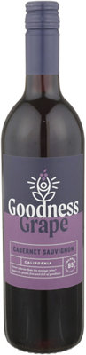 Goodness Grape Cabernet Sauvignon 85 Calories Per Serving California 750ML
