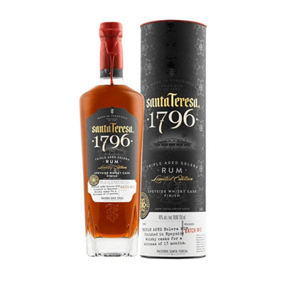 Santa Teresa Dark Rum 1796 Triple Aged Solera Limited Edition 92 750ML