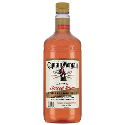 Captain Morgan Spiced Rum Original Real Madagascar Vanilla 70 750ML