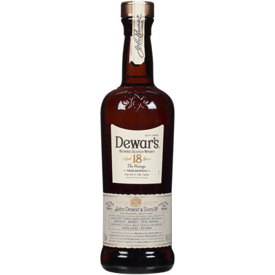 Dewars Blended Scotch The Vintage 18 Year