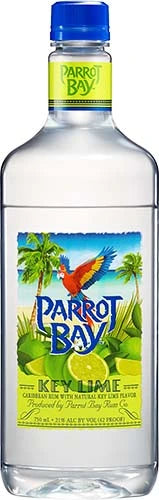 parrot bay key lime rum750ml