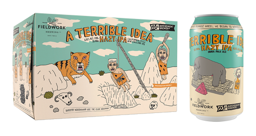 21st Amendment & Fieldwork Brewing A Terrible Idea 6 pack cans