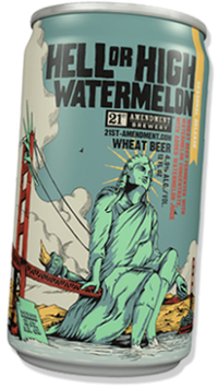 21st Amendment Hell or High Watermelon Wheat