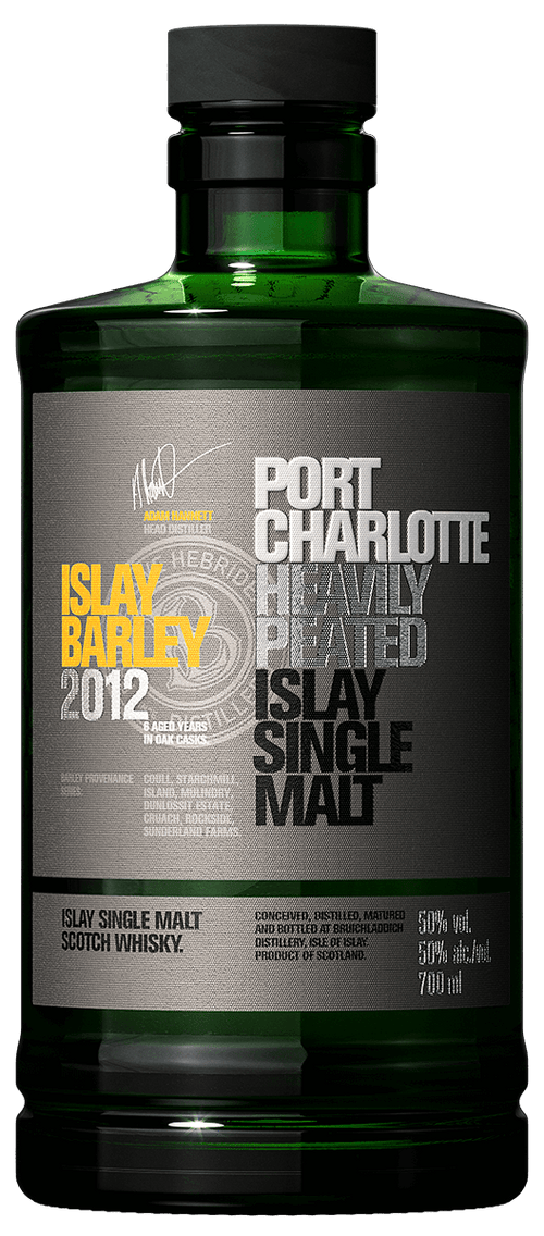 Buy Bruichladdich Port Charlotte Islay Barley 2012 Scotch Whisky Online -Craft City