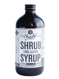 Buy Burly Lemon Jalapeno Shrub Syrup Online -Craft City