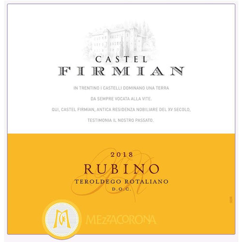 Buy Castel Firmian Teroldego Rotaliano Rubino Online -Craft City
