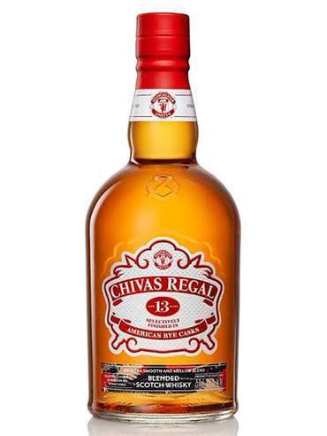 Buy Chivas Regal 13 Year Old Manchester United Special Edition Online -Craft City
