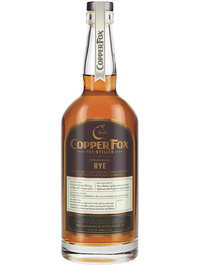 Buy Copper Fox Rye Whisky Online -Craft City
