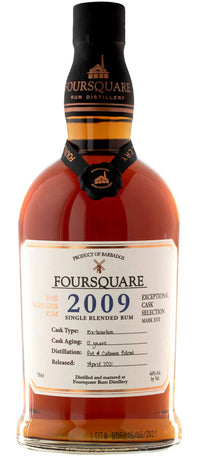 Buy Foursquare Rum Single Blend 2009 Online -Craft City