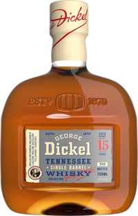 Buy George Dickel Single Barrel 15 Year Old Tennessee Whiskey Online -Craft City