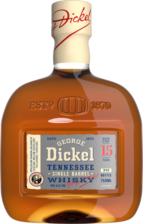 Buy George Dickel Single Barrel 15 Year Old Tennessee Whiskey Online -Craft City