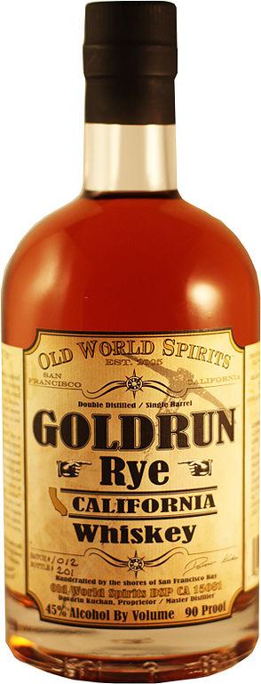 Buy Goldrun Rye Whiskey Online -Craft City