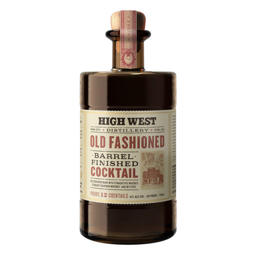 Buy High West Old Fashioned Barrel Finished Cocktail Online -Craft City