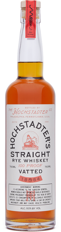 Buy Hochstadter's Vatted Straight Rye Whiskey Online -Craft City