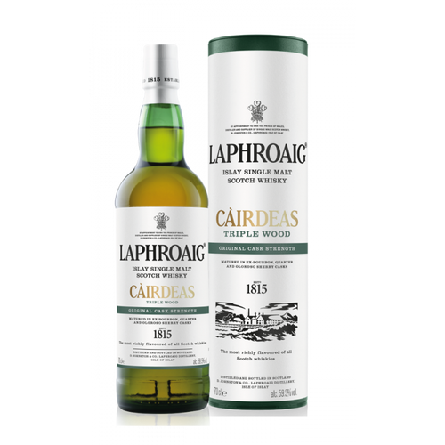 Buy Laphroaig Ca?irdeas Triple Wood Cask Strength Scotch Whisky Online -Craft City
