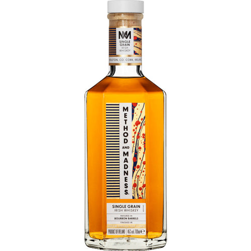 Buy Method And Madness Single Grain Irish Whiskey Matured In Bourbon Barrels Finished In Virgin Spanish Oak Casks Online -Craft City