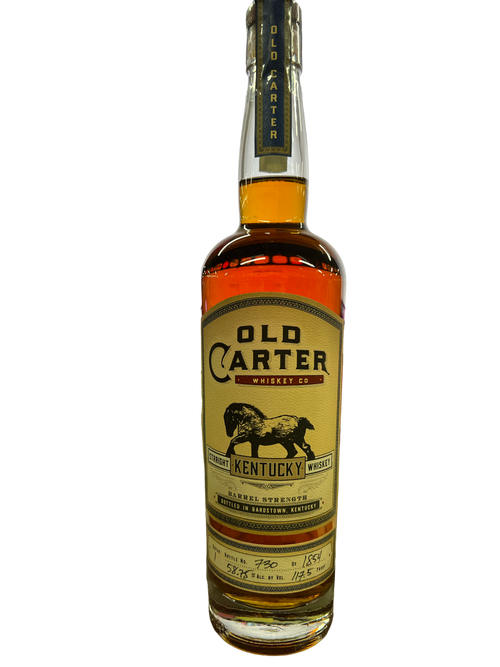 Buy Old Carter Barrel Strength Straight American Whiskey Batch 1 Online -Craft City