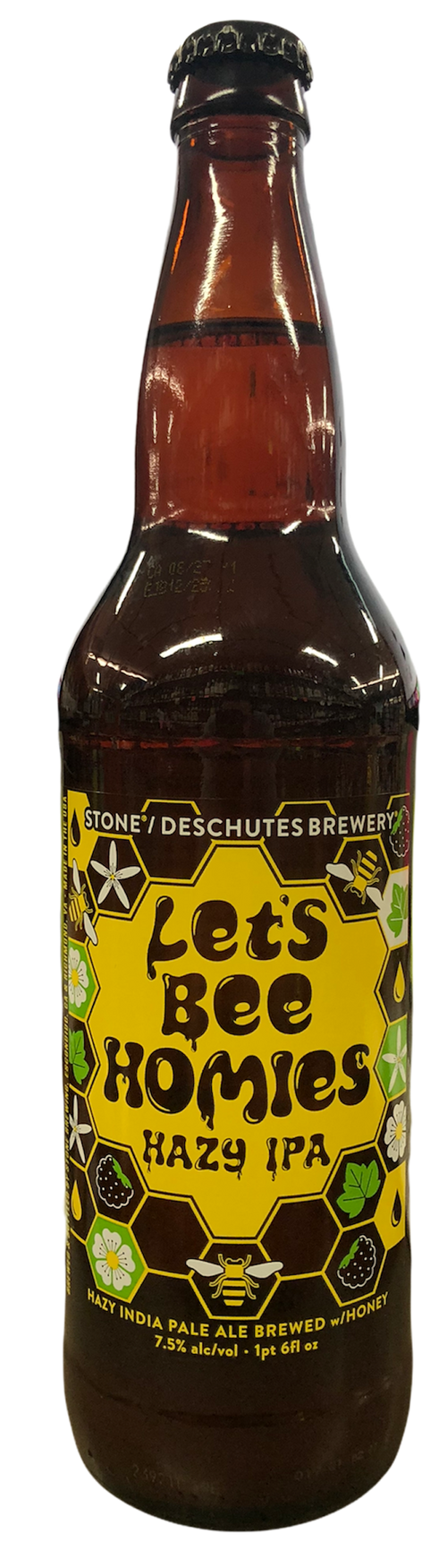 Buy Stone Deschutes Let's Bee Homies Hazy IPA Online -Craft City