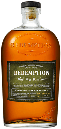 Buy Redemption High Rye Bourbon Whiskey Online -Craft City