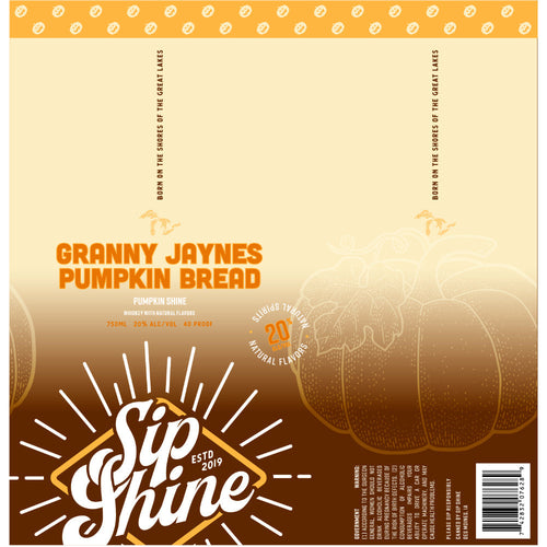Buy Sip Shine Granny Jayne's Pumpkin Bread Online -Craft City