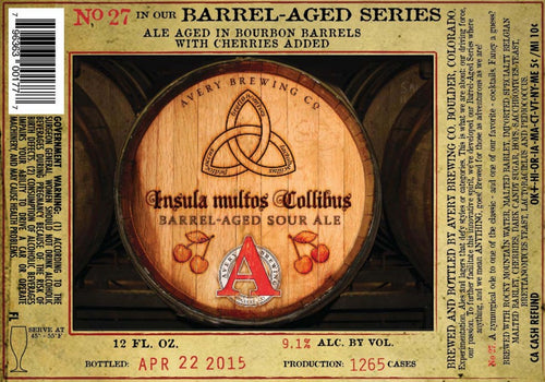 Avery Insula Multos Collibus 12oz