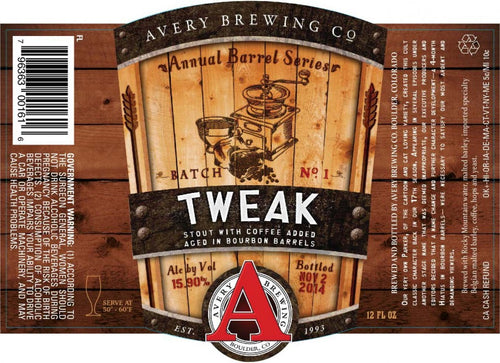 Avery Tweak 2016 12oz