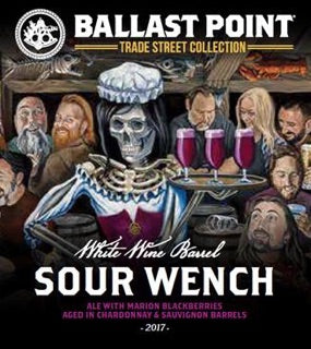 Ballast Point White Wine Barrel Aged Sour Wench