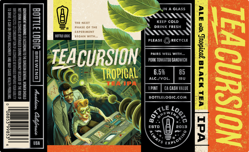 Bottle Logic Teacursion Tropical Tea IPA