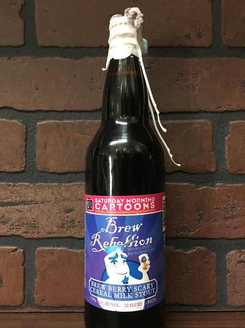 Brew Rebellion Brew Berry Scary Cereal Milk Stout 22oz