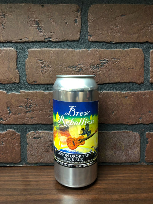 Brew Rebellion Lemon Drop Tart Sour Ale 16oz