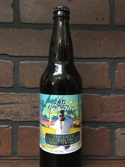 Brew Rebellion The Sauce California Dreamin Cherry Strong Ale 22oz