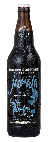 Coronado and Cigar City Jurata Baltic Porter 22oz
