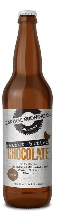 Garage Brewing Peanut Butter Chocolate Milk Stout 22oz