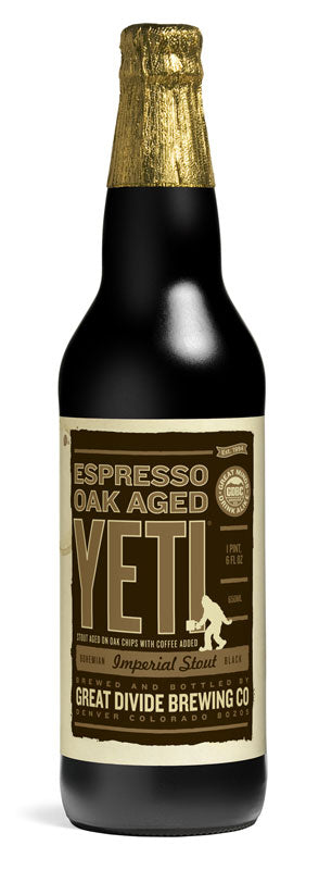 Great Divide Espresso Oak Aged Yeti Imperial Stout 22oz