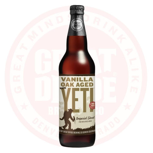 Great Divide Vanilla Oak Aged Yeti 22oz