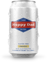 Buy Happy Dad Wild Pineapple Hard Seltzer Online -Craft City