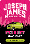 Joseph James Rye’d N Dirty Dark Rye IPA 22oz - Joseph James