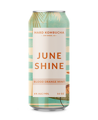 JuneShine Blood Orange Mint 16oz can