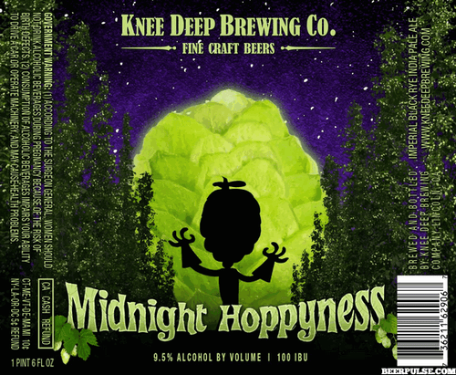 Knee Deep Midnight Hoppyness 22oz