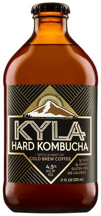 Kyla Hard Kombucha Cold Brew Coffee 6 pack bottles