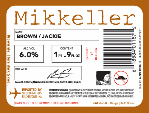 Mikkeller Jackie Brown 750ml