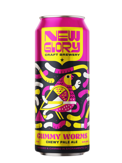 Buy New Glory Gummy Worms Chewy Pale Ale Online -Craft City
