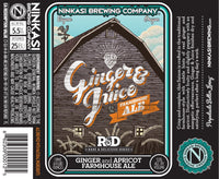 Ninkasi Ginger & Juice Farmhouse Ale 22oz